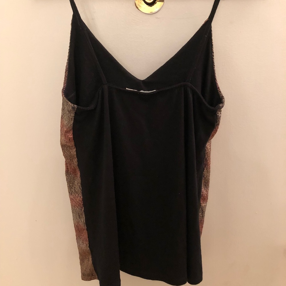 Urban Outfitters Metallic Tank Top - Picture 2 of 2